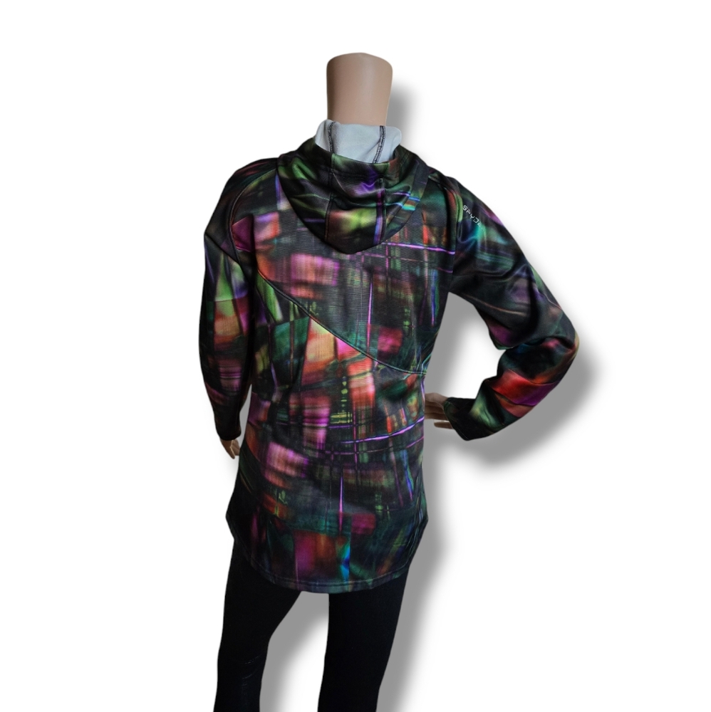 SPYDER Youth Multicolored Ryze Spectra Fleece Hooded Jacket Unisex XL (18) - Picture 5 of 16